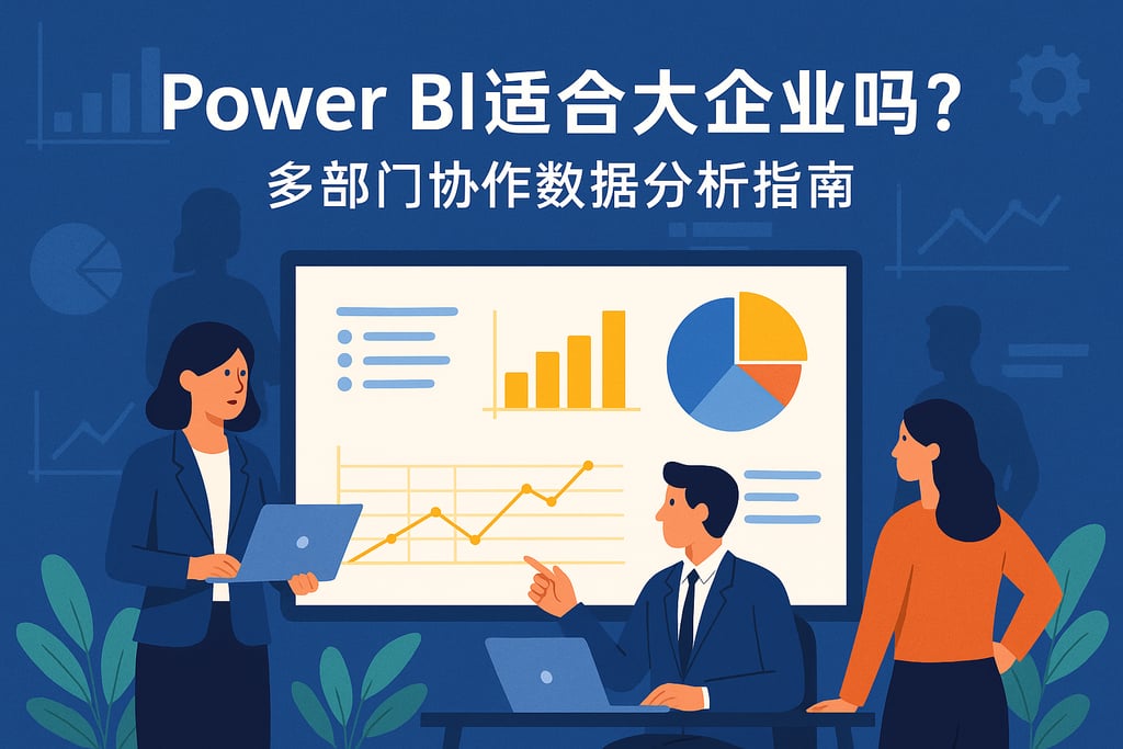 Power BI适合大企业吗？多部门协作数据分析指南
